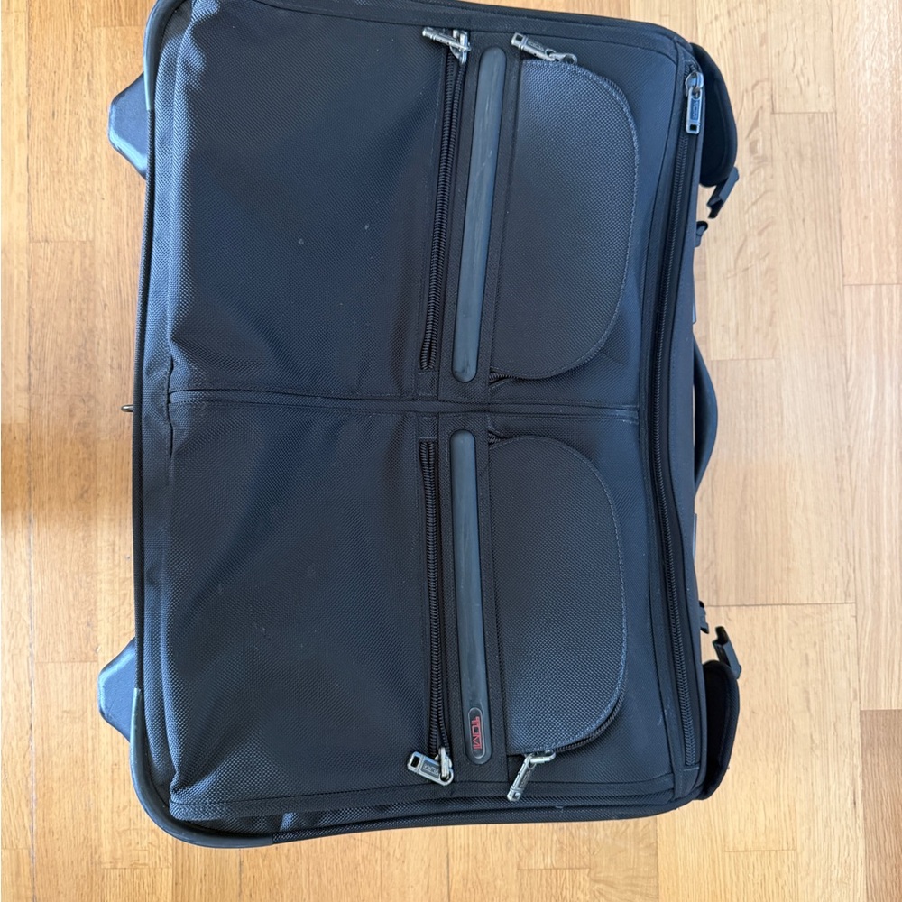 Tumi Black Men's Travel Duffel with Front Organizer Pockets